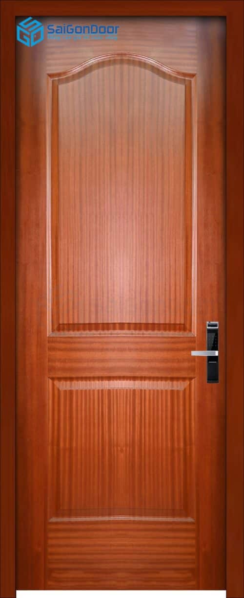 Cửa gỗ cao cấp SaiGonDoor HDF Veneer 2A-xoan dao (2)