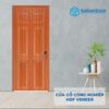 Cửa gỗ công nghiệp HDF Veneer 6A-sapele