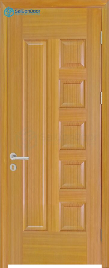 Cửa gỗ công nghiệp HDF Veneer 6B-sapele (5)