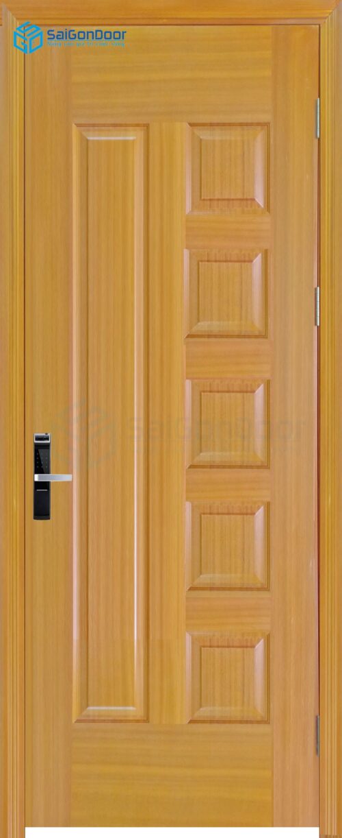 Cửa gỗ công nghiệp HDF Veneer 6B-sapele (6)