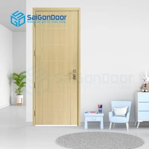 Cửa gỗ phòng khách sạn KS Cua go MDF laminate P1R8