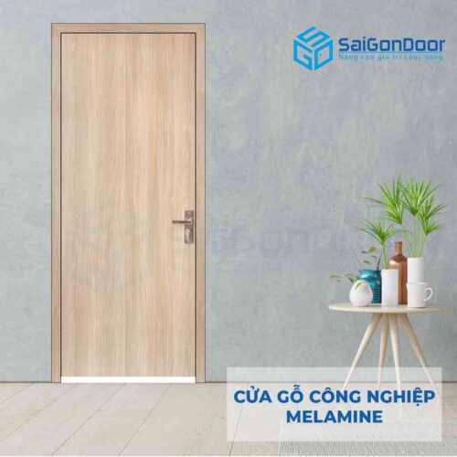 Cửa gỗ công nghiệp MDF Melamine P11