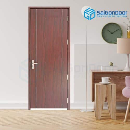 Cửa gỗ cao cấp SaiGonDoor MDF Melamine P1R2-1