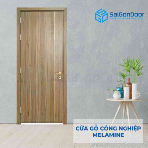 Cửa gỗ công nghiệp MDF Melamine P1R2-4