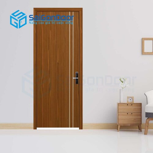 Cửa gỗ nhà tắm SGD Cua go MDF Melamine P1R2 son