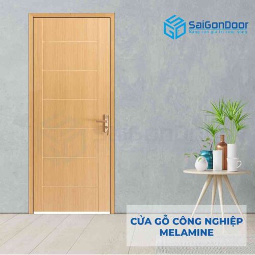 Cửa gỗ công nghiệp MDF Melamine P1R8