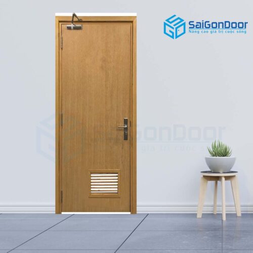 Cửa gỗ cao cấp SaiGonDoor MDF Veneer P1L1