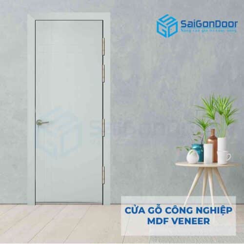 Cửa gỗ công nghiệp MDF Veneer P1R4a