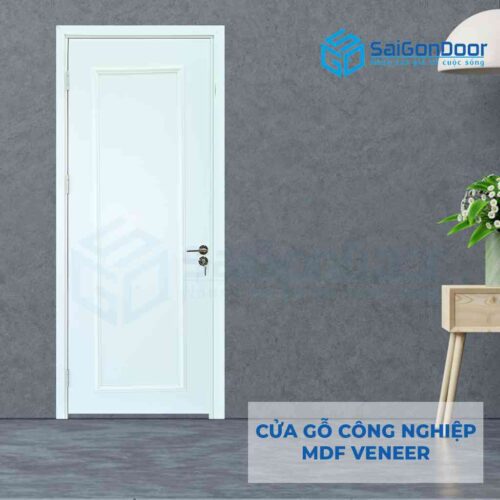 Cửa gỗ công nghiệp MDF Veneer 1PN