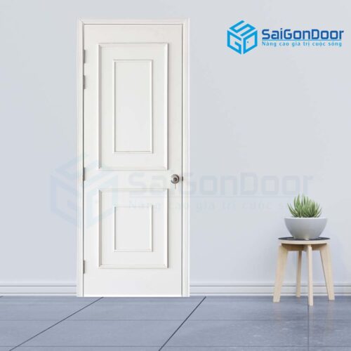 Cửa gỗ cao cấp SaiGonDoor MDF Veneer PN4-C1