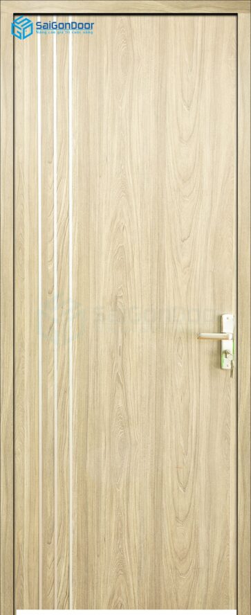 Cửa gỗ chống cháy GCC Cua go chong chay MDF Laminate P1R2 23029