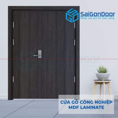 Cửa gỗ công nghiệp MDF Laminate 2P11