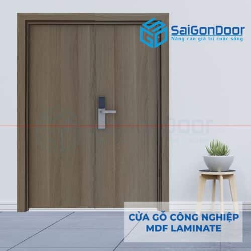 Cửa gỗ công nghiệp MDF Laminate 2P111s