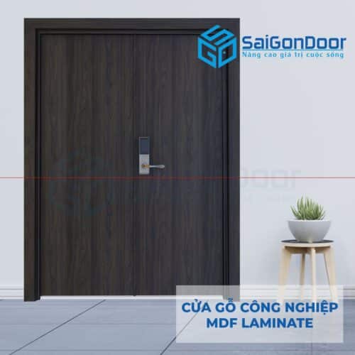 Cửa gỗ công nghiệp MDF Laminate 2P11s