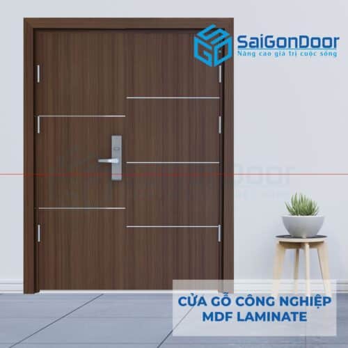 Cửa gỗ công nghiệp MDF Laminate 2P1R51