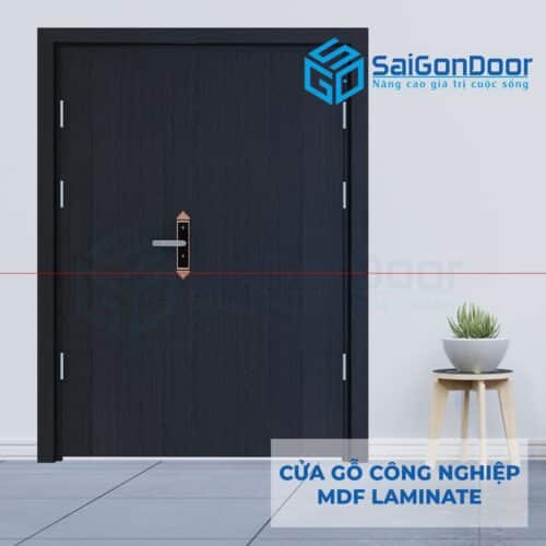 Cửa gỗ công nghiệp MDF Laminate 2P1s