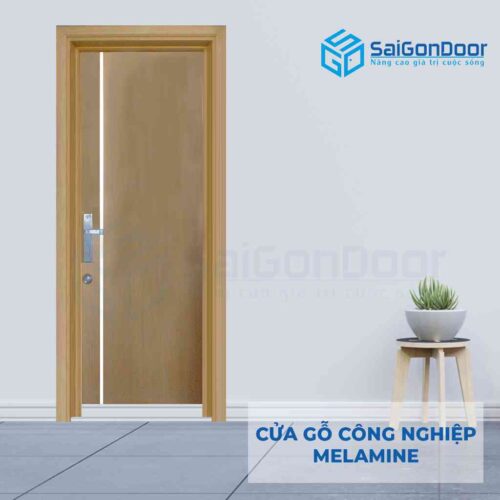 Cửa gỗ công nghiệp MDF Melamine P1R1