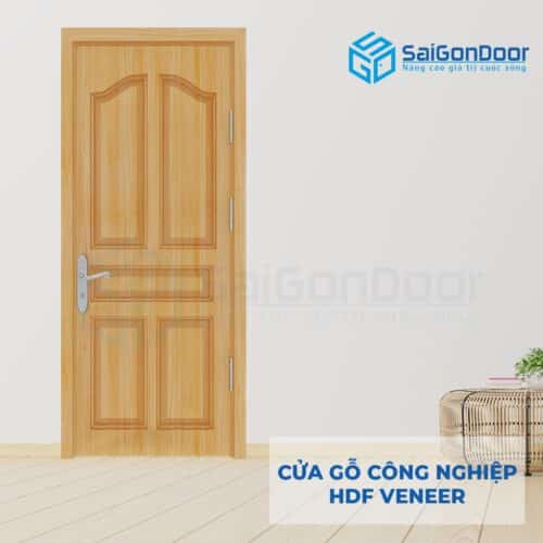 Cửa gỗ công nghiệp HDF Veneer SGD 5A ash (1)