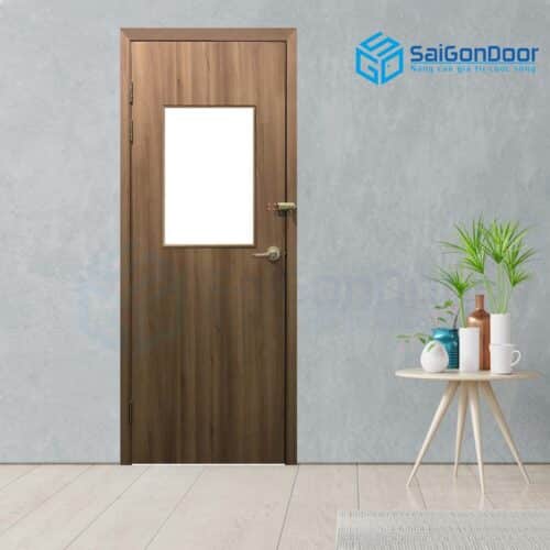 Cửa gỗ cao cấp SaiGonDoor Cua go cong nghiep Melamine P1G11