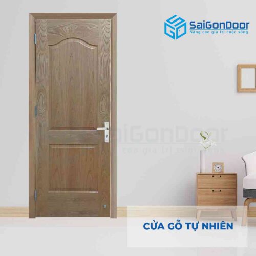 Cửa gỗ tự nhiên GTN 2A Oak dam