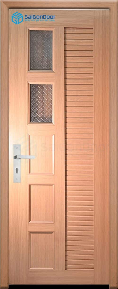 CỬA NHỰA PHÒNG NGỦ PN Cua nhua gia go Dai Loan YK-26 12 Cửa nhựa phòng ngủ PN Cua nhua gia go Dai Loan YK-26