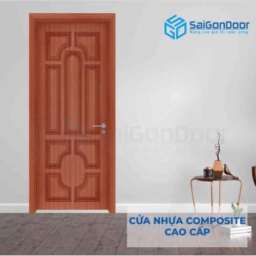 Cửa nhựa Composite 018 teak (2)