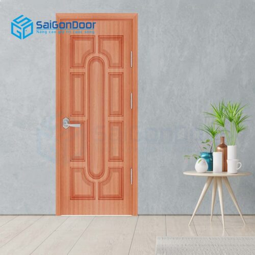 Cửa gỗ giá rẻ SGD composite 019 sapele (1)