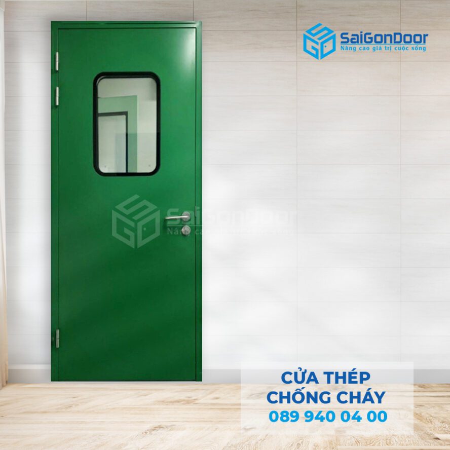 Màu sắc cửa phù hợp với không gian 