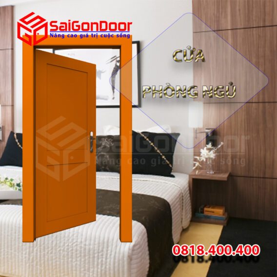 Cửa phòng ngủ HDF Veneer