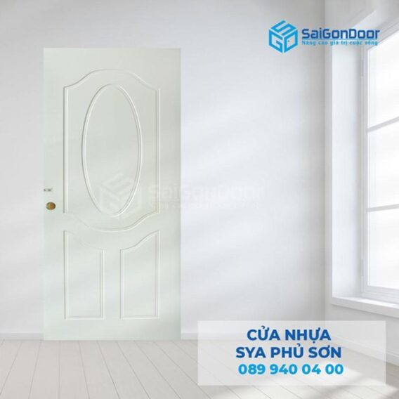 Thi công cửa nhựa composite SYA phủ sơn tại quận 2