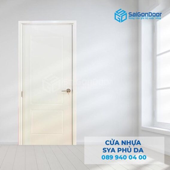 Thi công cửa nhựa composite SYB phủ da tại quận 2