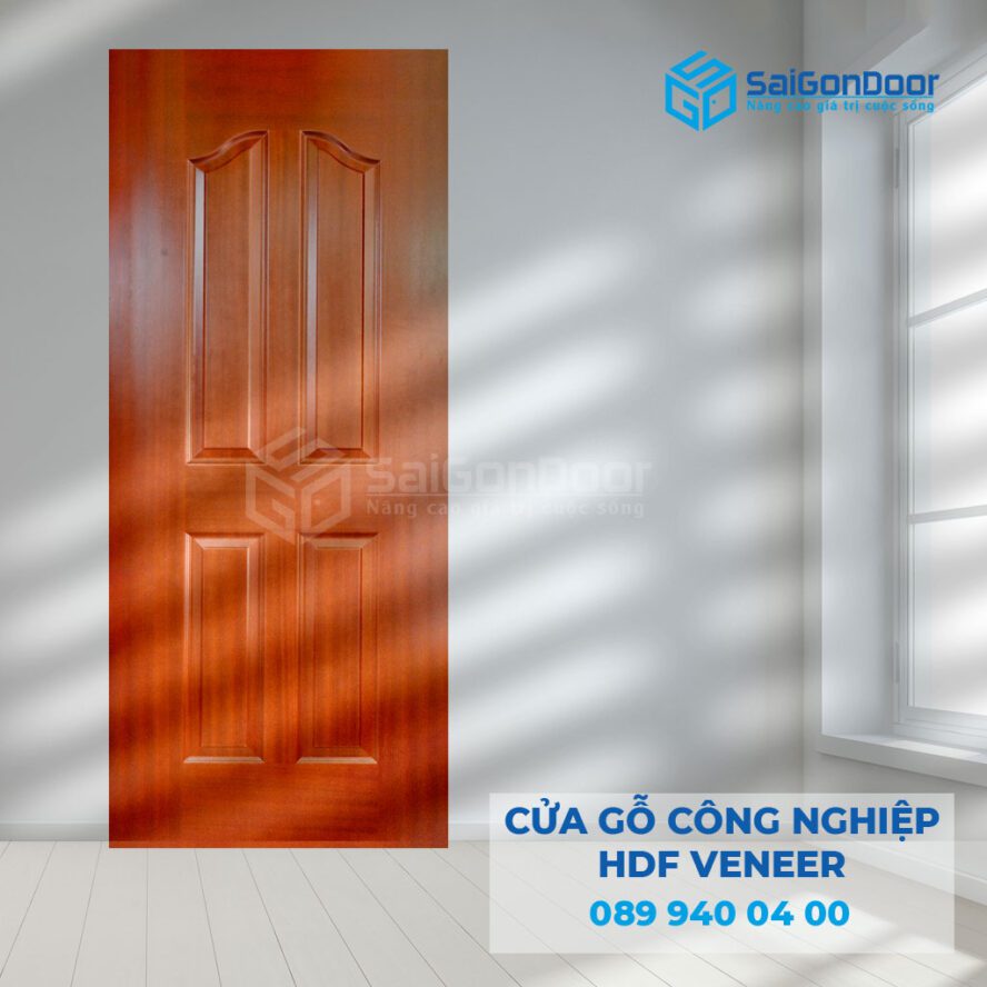 Cửa gỗ công nghiệp HDF Veneer 