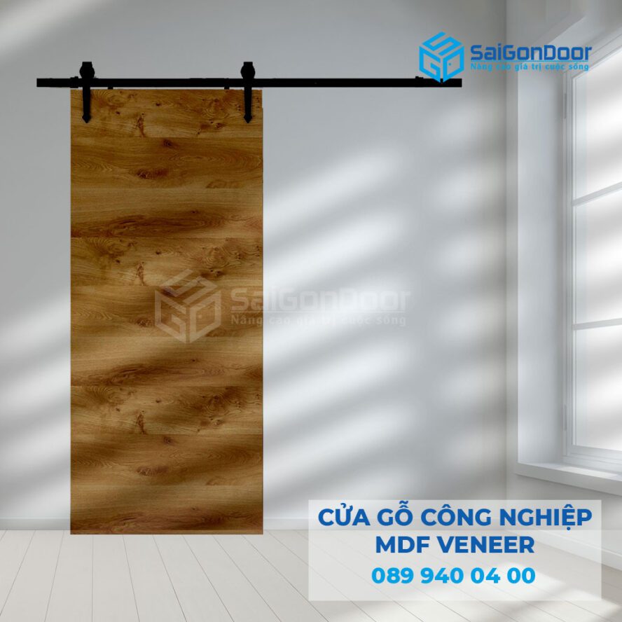 Cửa gỗ MDF Veneer sang trọng