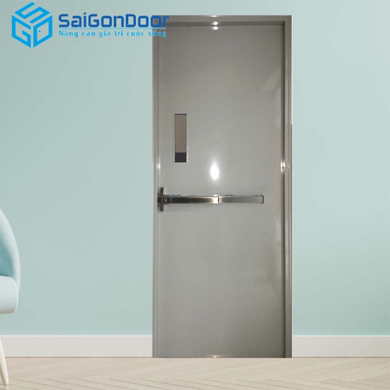 Bảng Báo Giá Cửa Chống Cháy 70 Phút Chi Tiết Mới Nhất 2025 35 Cửa kết hợp với thanh thoát hiểm