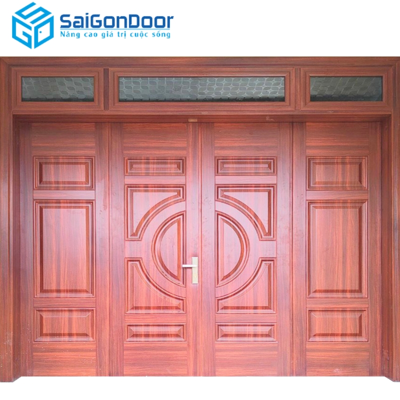 Bảng Báo Giá Cửa Chống Cháy 70 Phút Chi Tiết Mới Nhất 2025 32 Cửa thép chống cháy vân gỗ 4 cánh