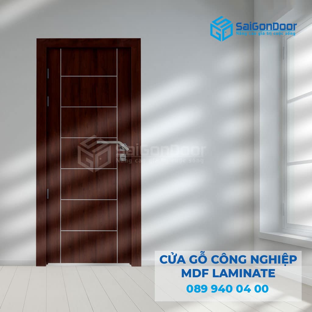 Cửa gỗ công nghiệp MDF Laminate