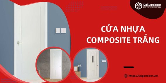 Cửa nhựa composite trắng