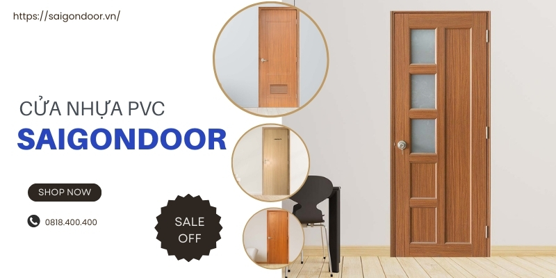 Báo giá cửa nhựa PVC Sài Gòn Door chất lượng 