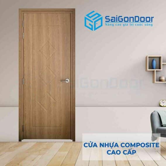 Mẫu cửa nhựa gỗ composite