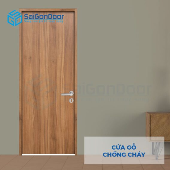 Mẫu cửa gỗ chống cháy MDF Melamine