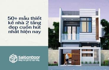 các mẫu thiết kế nhà 2 tầng đẹp