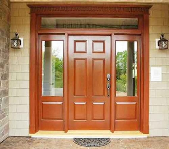 Cửa nhựa giả gỗ uPVC