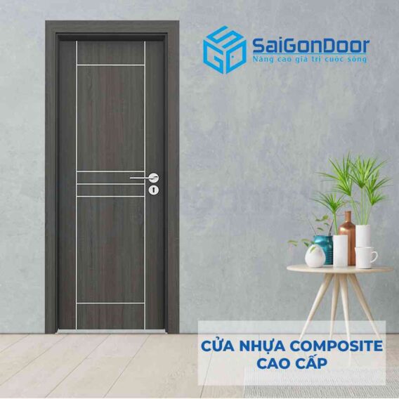 Cửa gỗ composite SGD 25CN