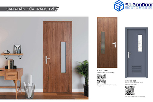 Catalogue cửa gỗ composite tại SaigonDoor phiên bản mới