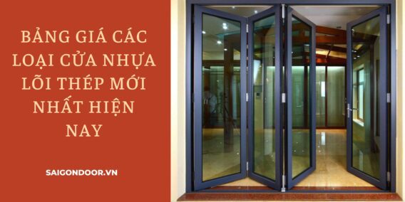 các loại cửa nhựa lõi thép