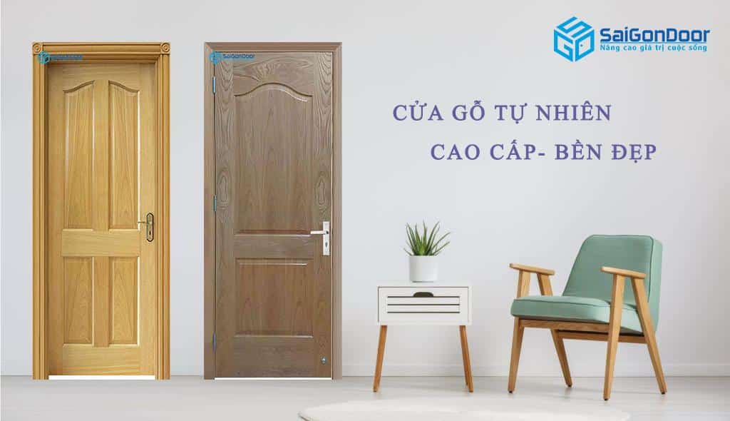 Cửa phòng ngủ đối diện bếp