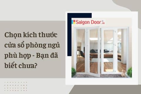 kích thước cửa sổ phòng ngủ