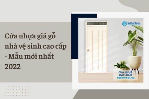 cửa nhựa giả gỗ nhà vệ sinh