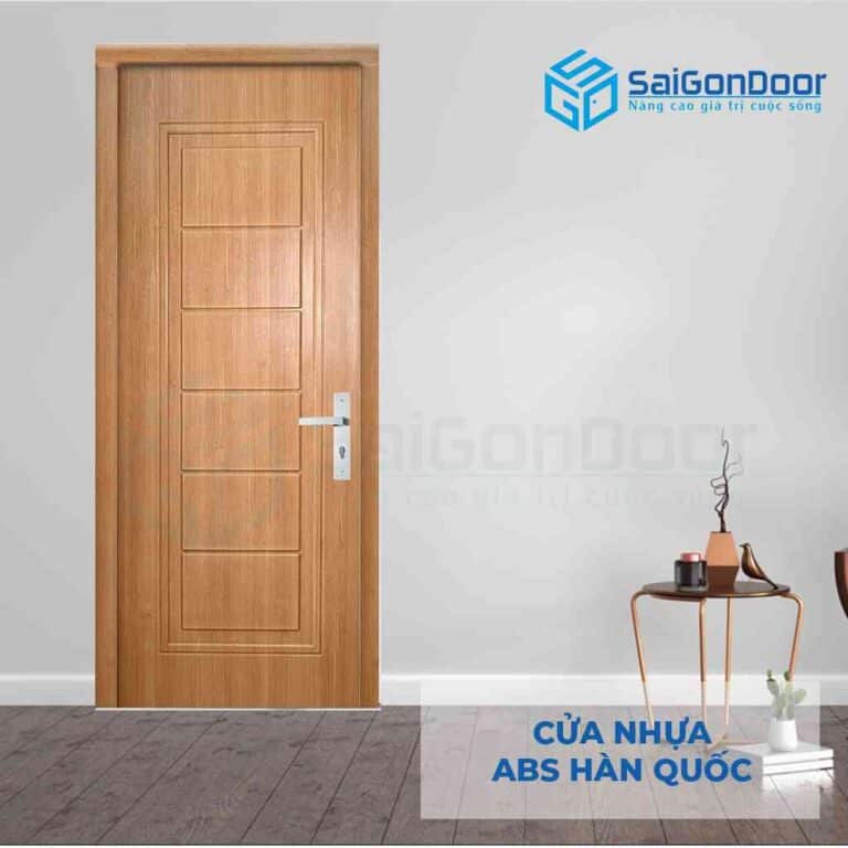 ứng dụng cửa nhựa hàn quốc