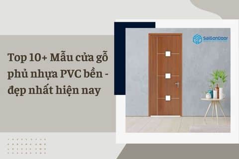 cửa gỗ phủ nhựa pvc